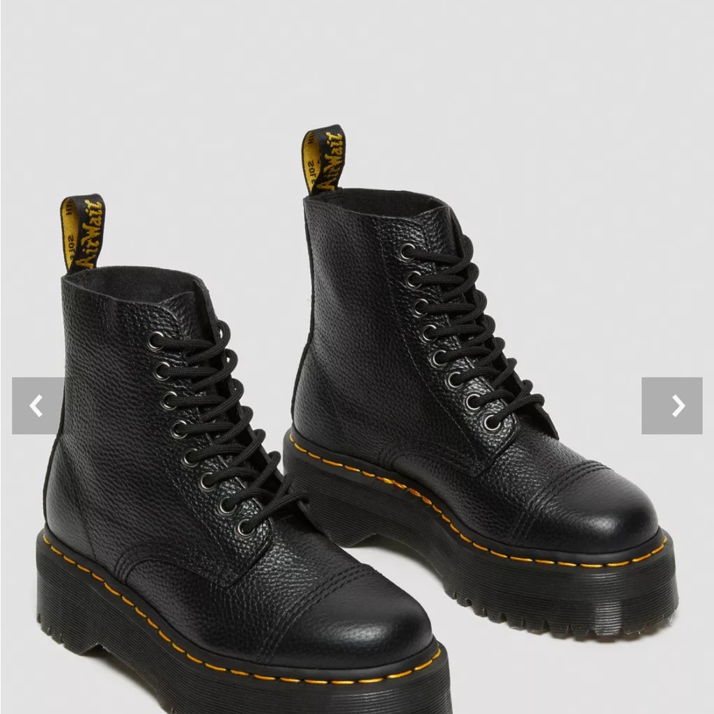 66 Brand New Doc Martens Sinclair Black Napa Platform Combat Boots